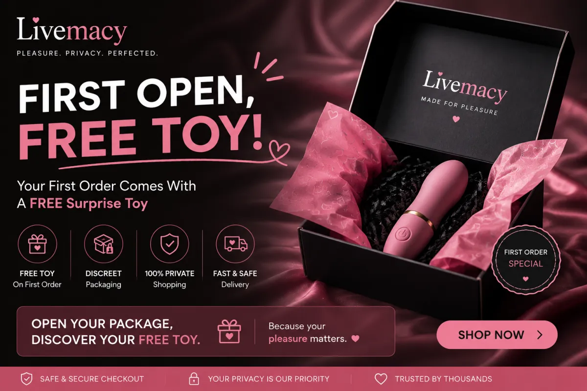 Livemacy — first order comes with a free surprise toy. Shop now.